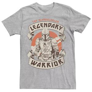 Мужская футболка с рисунком The Mandalorian Legendary Warrior Star Wars