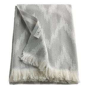 Плед Tom Tailor Zig Zag, 180 см, серый