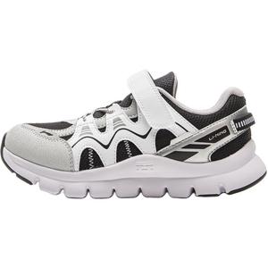 Низкие кроссовки Shock Absorbers Rebound для детей в возрасте от 3 до 7 лет LINING YOUNG, черный/белый