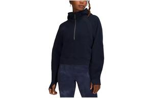 Свободная худи с полумолнией из серии Scuba для женщин Lululemon, синий/TRNV