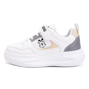 Нескользящие, износостойкие, водонепроницаемые низкие детские кроссовки для скейтбординга BOBDOG, белый/серый