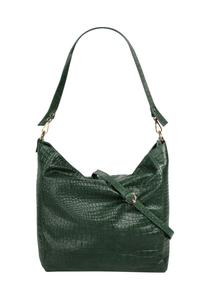 Шопер, натуральная кожа, сделано в Италии Samantha Look, зеленый