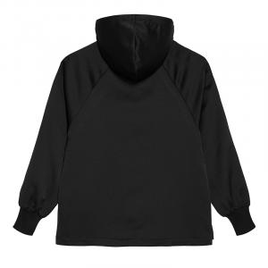 Текстурированный худи Y 3 с молнией Y-3, черный