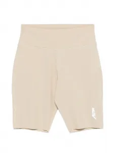 Шорты с логотипом Autry, бежевый