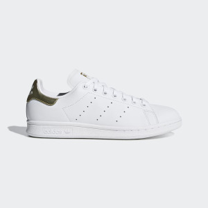 Кроссовки Stan Smith Adidas, цвет Cloud White/Cloud White/Gold Metallic