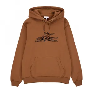 Худи Makia Big cat, коричневый