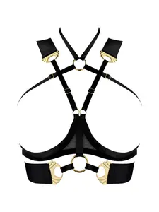 Открытый бюстгальтер Melusina Bordelle, черный