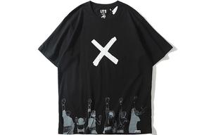 UNIQLO Футболка унисекс, Черный