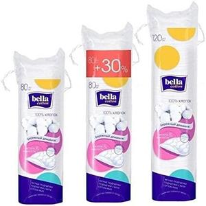 Ватные диски Bella Blue, 80 шт.