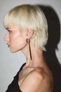 Серьги Medicine, золотой