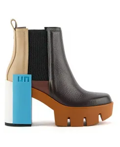 Женские ботинки Grip Chelsea Mid IV United Nude, коричневый