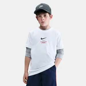 Футболка для детей Sportswear Athl Tee Reg Nike, белый