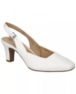 Женские туфли-лодочки Ritsa с квадратным носком и открытой пяткой Easy Street, белый