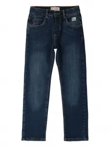 Выстиранные джинсы с пятью карманами Roy Rogers Kids, синий