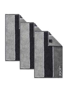 Гостевое полотенце JOOP! 3er Pack, цвет schwarz signature lines