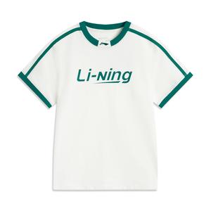 LINING Футболка Women's Ivory/Stone Green