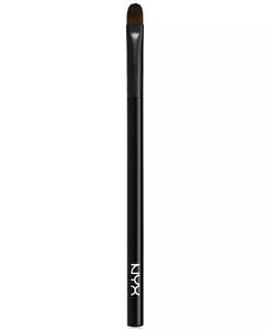 Профессиональная плоская кисть для деталей Nyx Professional Makeup