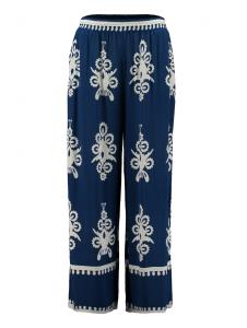 Широкие брюки Hailys, темно-синий