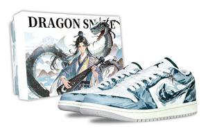 Jordan Баскетбольные кроссовки Air 1 Anti Slip, износостойкие, низкие, винтажные, унисекс, синие