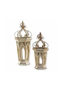 Набор декоративных предметов Morvant из 2 предметов антикварное серебро Loberon, antiksilber