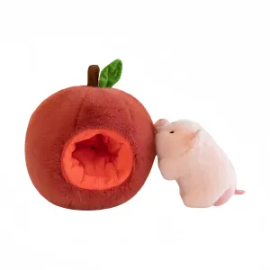 Плюшевая кукла Apple Piggy Dolls высота 28см/38см LOGISTAR, Apple and The Piggy