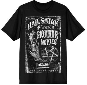 Футболка Blackcraft Cult VHS Horror Mens Tee, черный
