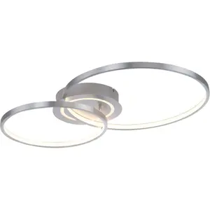 Светильник потолочный светодиодный Just Light Asmina, aluminium