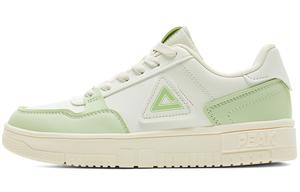 PEAK Нескользящие и износостойкие дышащие низкие кроссовки для скейтбординга для женщин, белые и зеленые