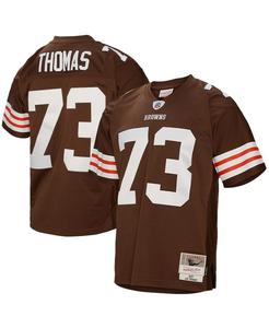 Мужская майка Джо Томаса Брауна Cleveland Browns 2007 Legacy, вышедшего на пенсию игрока Mitchell & Ness