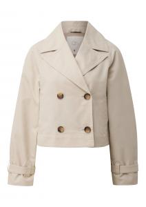 QS Куртка для межсезонья в светло-бежевом цвете