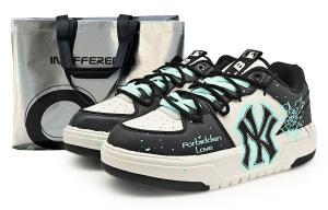 MLB Кроссовки Chunky Liner EIGHT% Spider Dance с низким верхом, устойчивые к истиранию, унисекс, черные, синие