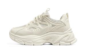 Износостойкие дышащие низкие кроссовки, увеличивающие рост, женские RENBEN, Beige