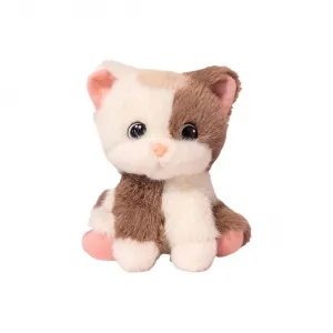 Искусственные милые плюшевые куклы кошек с тремя цветами, высота 20 см MIC RABBIT