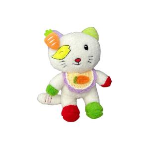 Креативная милая кукла плюшевая игрушка с большими ушами в виде мультяшного котенка высота 30 см CHUNTUSHU