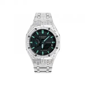 CASIO Ретро серия кварцевые часы унисекс черный циферблат