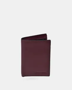 Мужское портмоне из мягкой черной кожи Pierre Cardin