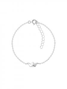 Alexander York Браслет «Лодка оригами» из серебра 925 пробы