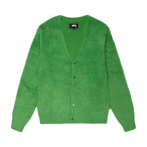 Кардиган Stussy Shaggy Cardigan, Green