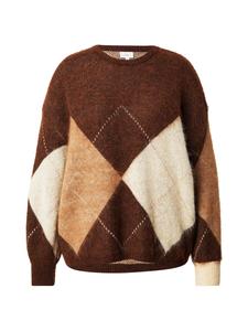 Свитер ONLY Carmakoma CARNoeme, коричневый