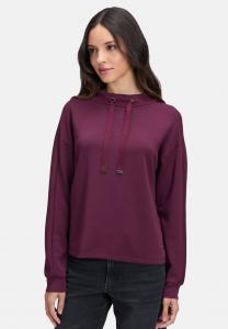 Толстовка Betty & Co MIT STEHKRAGEN, Dark Aubergine/Lilac