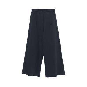 Брюки Vetements Wide Leg Track Pants Navy, синий