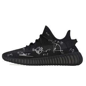 Кроссовки adidas originals Yeezy Boost 350 V2 Lifestyle Shoes Unisex Low-top White/Black, черный