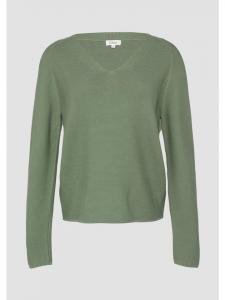 s.Oliver Вязаный свитер цвета 7369_шалфейно-зеленый