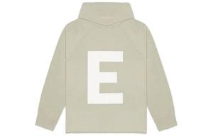 Детский свитшот Fear Of God Essentials, серо-зеленый