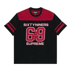 Топ Supreme x HYSTERIC GLAMOUR 69 Football Top, Black