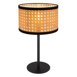 Настольная лампа, металлическая, черная, с имитацией бамбука Globo Lighting, черный