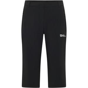 Шланговый поход 3|4 штаны с Jack Wolfskin, черный