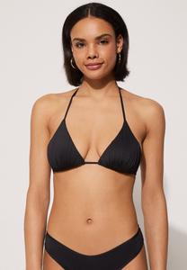 Топ бикини Tezenis ECO, Schwarz Black/Black