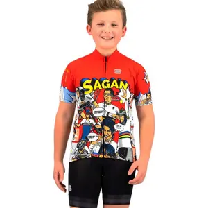 Джерси с коротким рукавом Sportful Super Peter, красный