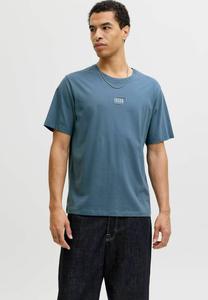Футболка Jack & Jones LOGO RUNDHALS , Blue Mirage/Light Blue